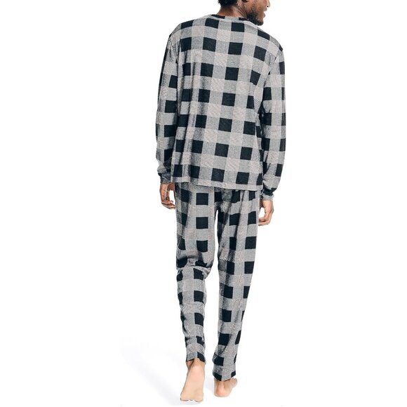 Nautica Men's Pajama Set - In Original Packaging NWT Storm Grey Plaid $98MSRP - Picture 2 of 4
